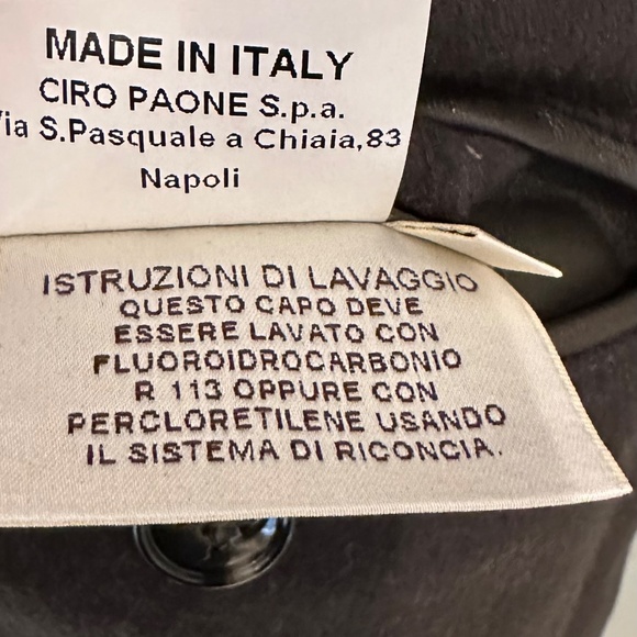 Kiton Lambskin Jacket / Custom Order Mens SZ 50 / 40R US - Picture 15 of 15